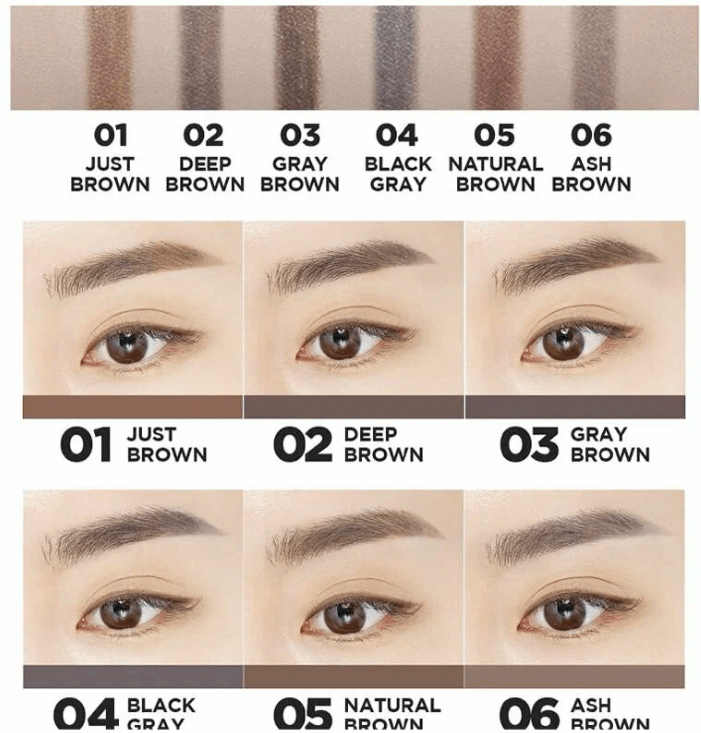 artlook eyebrow оттенки PNG