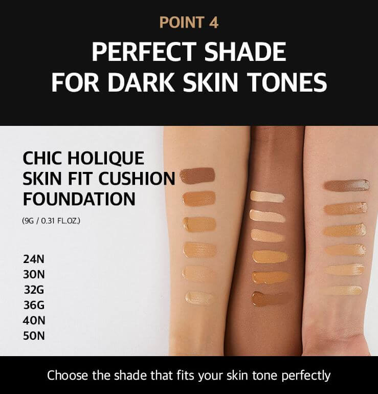 CHIC HOLIQUE SKIN FIT Cushion Foundation (1)