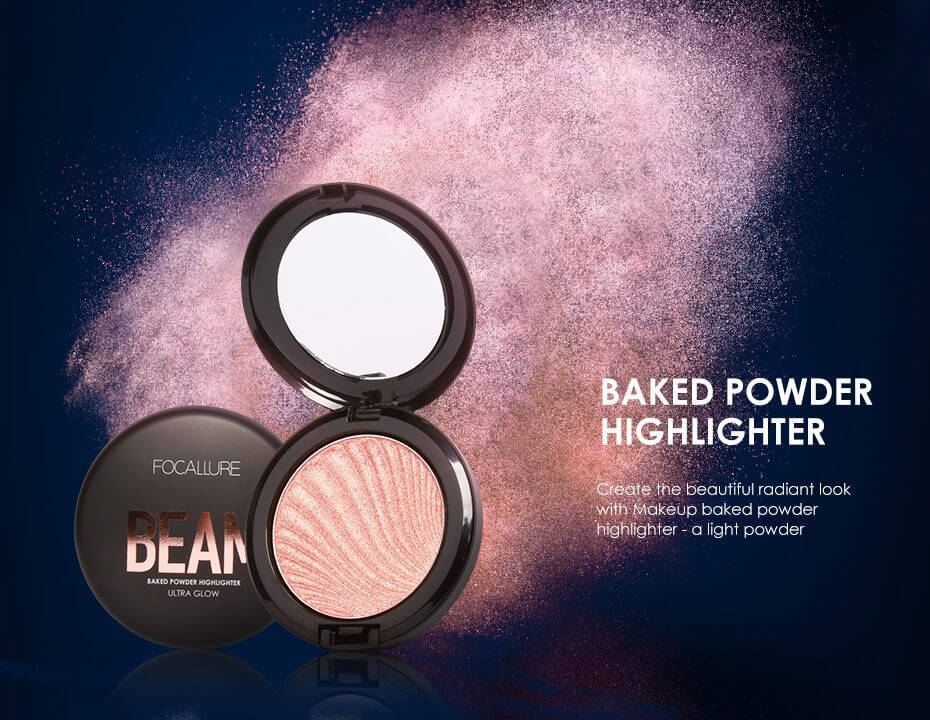 Face Ultra Glow Beam Highlighter FA-42 V01 Pink Steam [Focallure] (1)