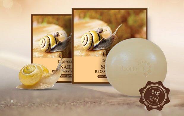 Deoproce Snail Recovery Soap (1)
