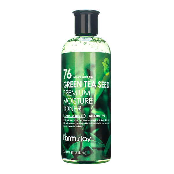 Green Tea Seed Premium Moisture Toner [FarmStay] (1)