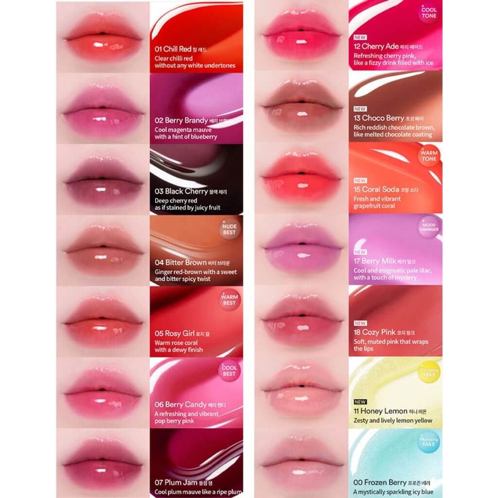 Juicy Berry Plumping Lip Oil 07 Plum Jam [Tocobo] (1)