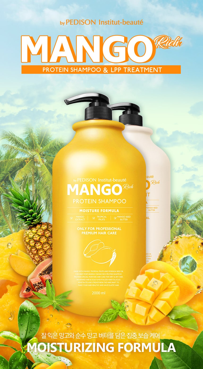 Pedison Institut-Beaute Mango Reach Protein Hair Shampoo [EVAS]...-min