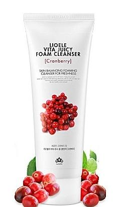 Vita Juicy Foam Cleanser Cranberry [Lioele]