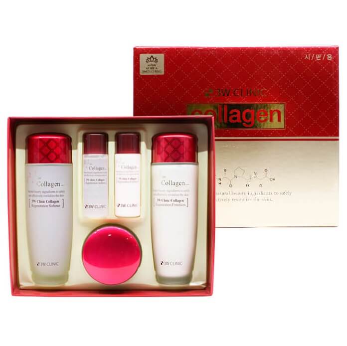 Collagen Skin Care 3 Items Set [3W Clinic]