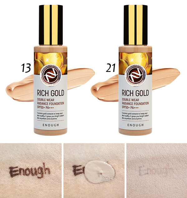 Rich Gold Double Wear Radiance Foundation SPF50+ PA+++ [Enough]