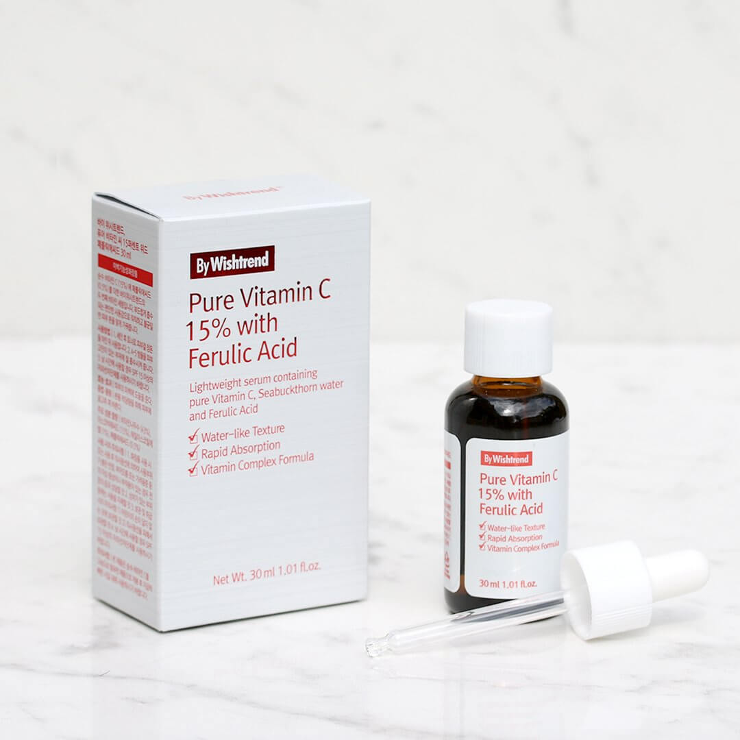 Pure Vitamin C 15% with Ferulic Acid [By Wishtrend]