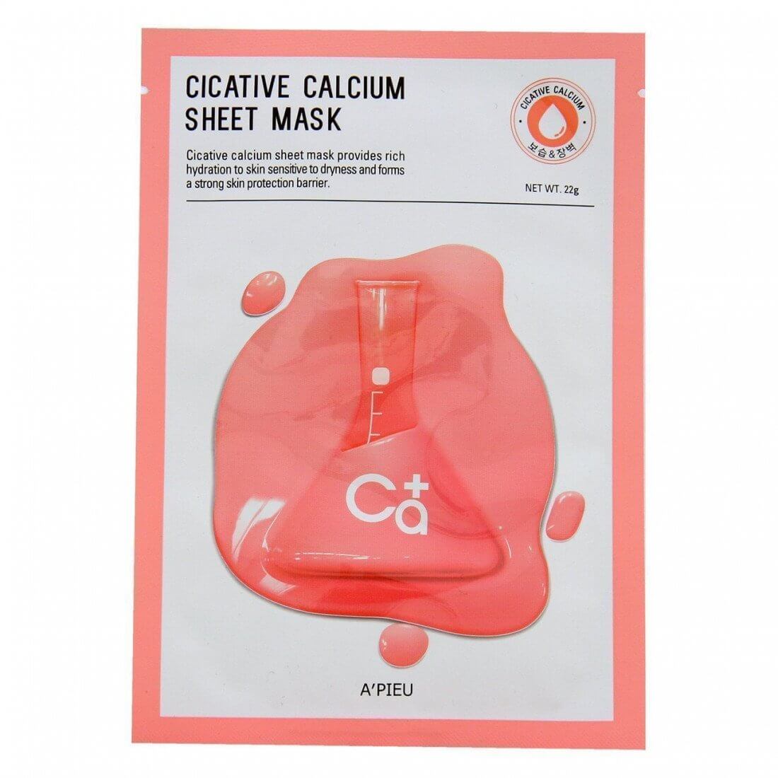 Cicative Calcium Sheet Mask [A'Pieu]