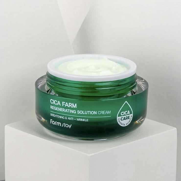Кремы для проблемной кожи - Cica Farm Regenerating Solution Cream