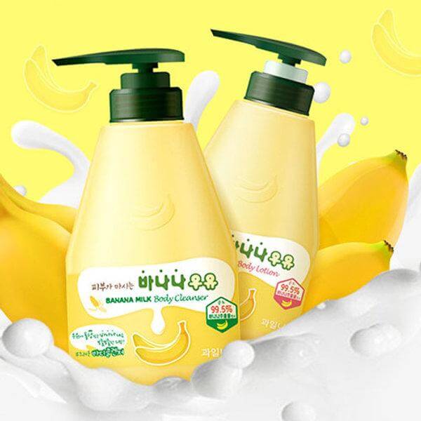 Kwailnara Banana Milk Body Cleanser [Welcos]