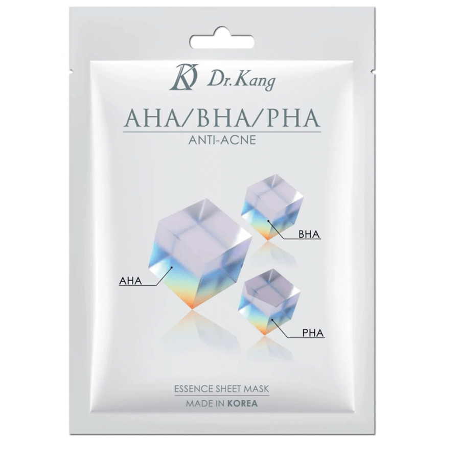 AHA/BHA/PHA Anti-Acne Essence Sheet Mask [Dr. Kang]