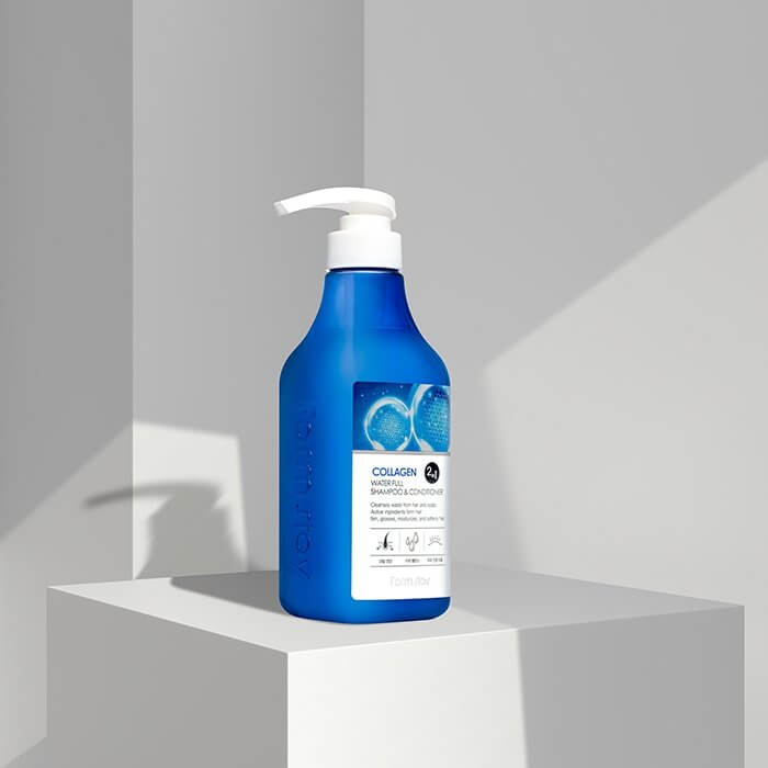 Collagen Water Full Shampoo & Conditioner [FarmStay]
