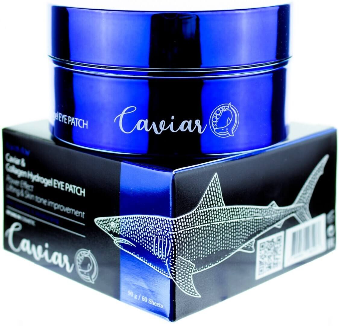 Caviar & Collagen Hydrogel Eye Patch [FarmStay]
