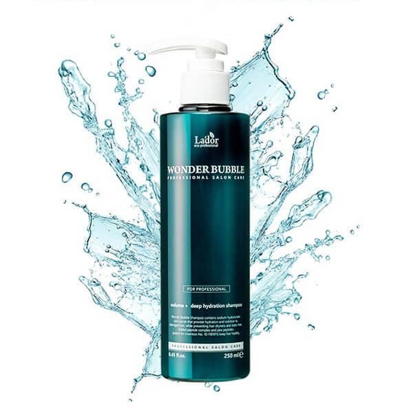 Wonder Bubble Volume + Deep Hydration Shampoo 250 ml [La'dor]