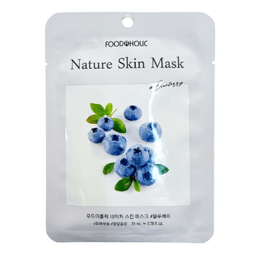 Nature Skin Mask Blueberry [FoodaHolic]