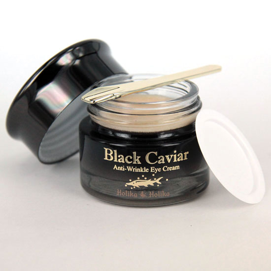 Black Caviar Anti-Wrinkle Eye Cream [Holika Holika]