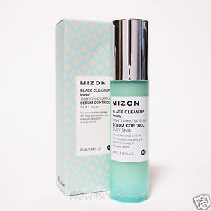Black Clean Up Pore Tightening Serum Sebum Control Silky Skin [Mizon]