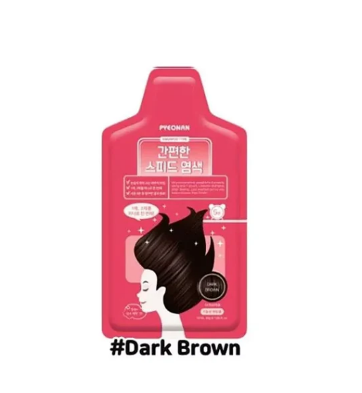 Shampoo Type Hair Color # Dark Brown [PYEONAN]