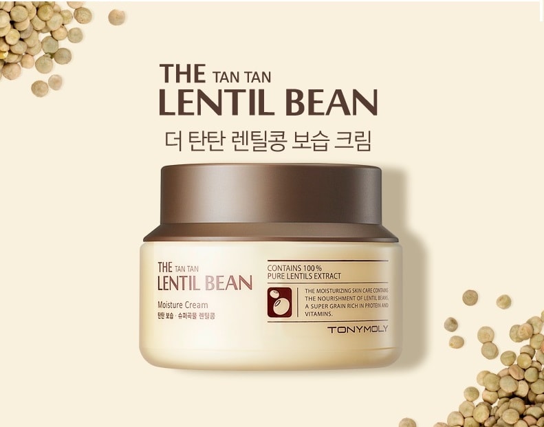 The Tan Tan Lentil Bean Moisture Cream [TonyMoly]