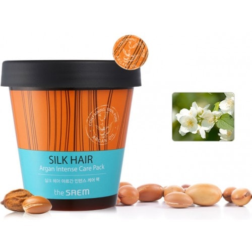 Silk Hair Argan Intense Care Pack [The Saem]