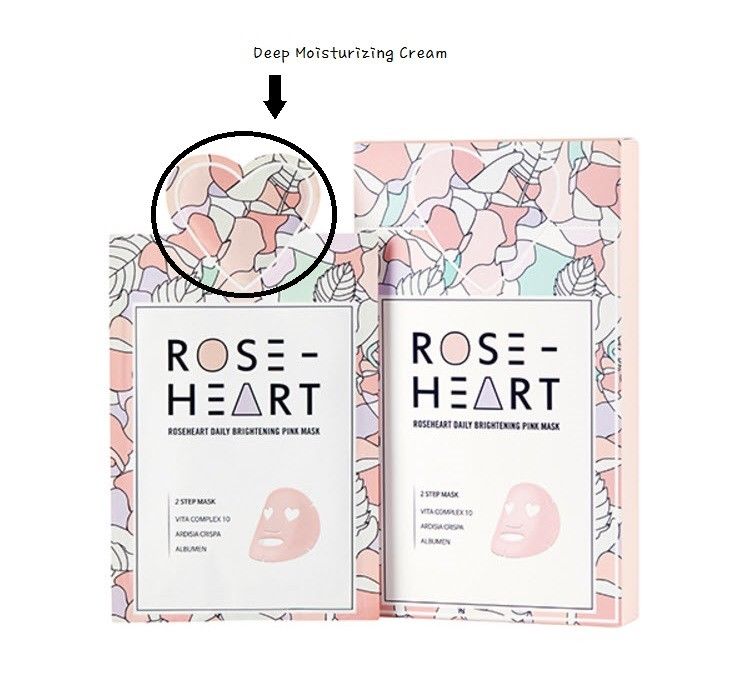 Roseheart Daily Brightening Pink Mask [JH Corporation]