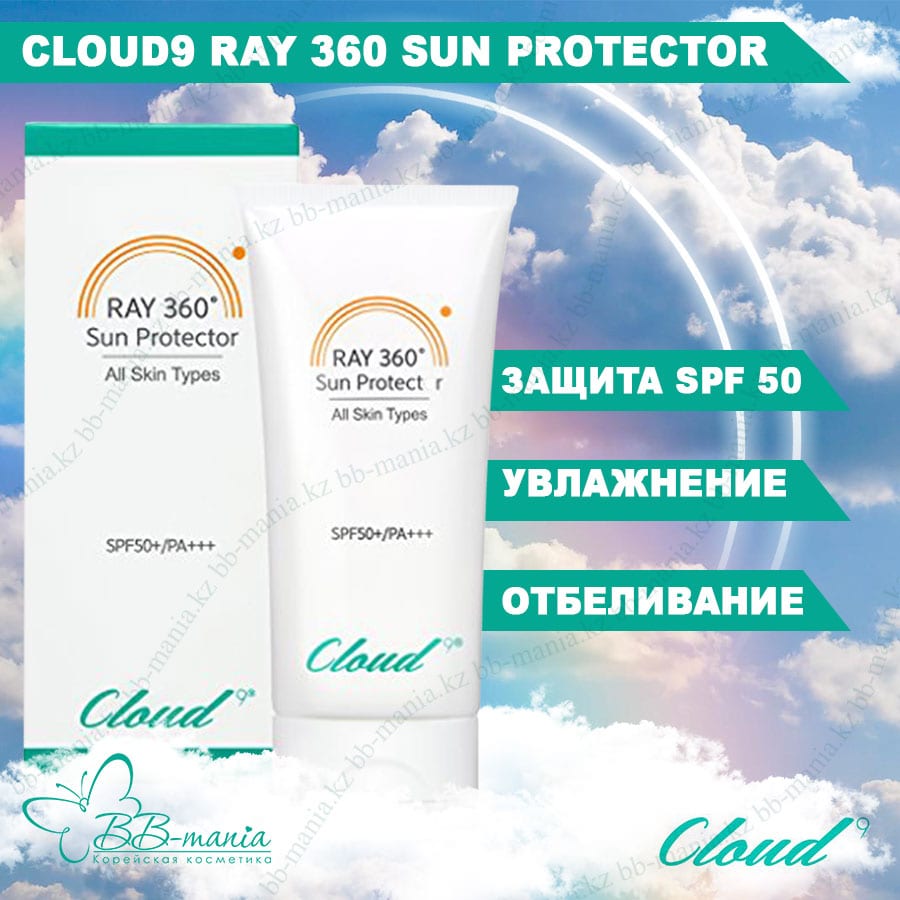 Cloud9 Ray 360 Sun Protector [Claire's Korea]