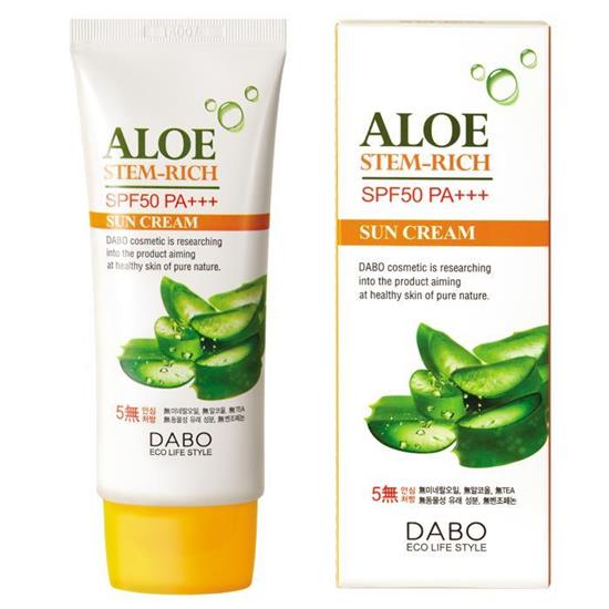 Aloe Stem-Rich Sun Cream, SPF 50 PA++ [Dabo]