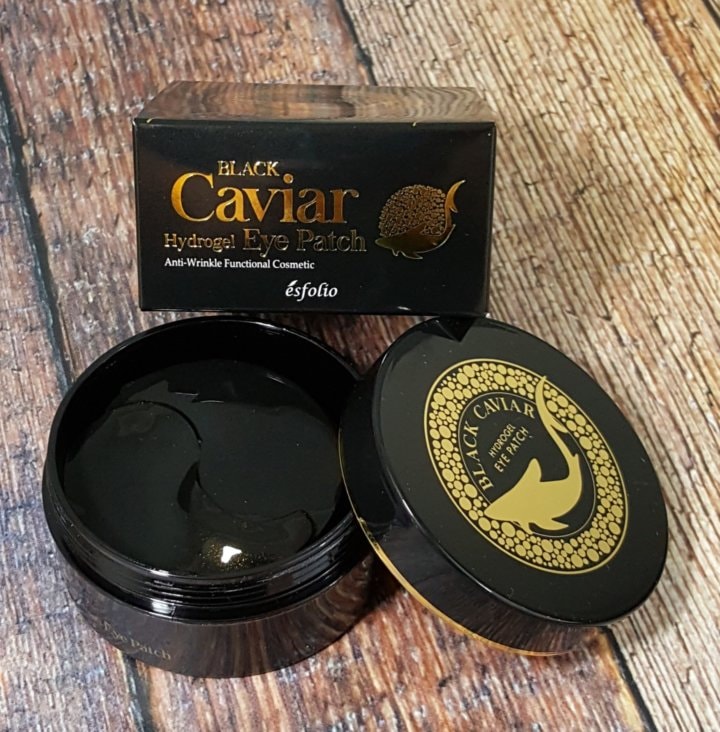 Black Caviar Hydrogel Eye Patch [Esfolio]