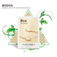 Airy Fit Rice Sheet Mask [Missha]