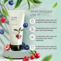 Herb Day 365 Master Blending Foaming Cleanser Acerola & Blueberry [The Face Shop]