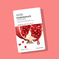 Real Nature Pomegranate Face Mask [The Face Shop]