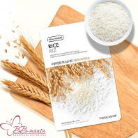 Real Nature Rice Face Mask [The Face Shop]