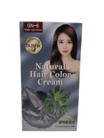 GN-6 Middle Light Brown Natural Hair Color Cream [Bosnic]