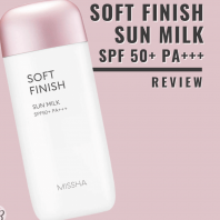 Soft Finish Sun Milk SPF 50+ PA +++ [Missha]