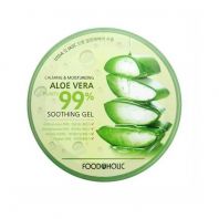Calming & Moisturizing Aloe vera Purity 99% Soothing Gel 300 ml [FoodaHolic]