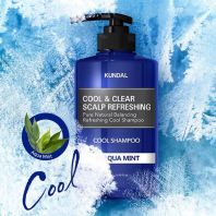Cool & Clear Scalp Refreshing Aqua Mint Cool Shampoo [KUNDAL]