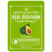 Super Food Real Vegifarm Double Shot Mask-Avocado [FORTHESKIN]