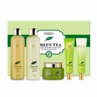 Premium Green Tea Total Solution 5 Set [Deoproce]