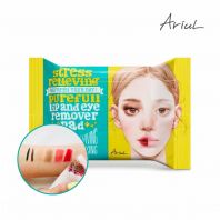 Stress Relieving Purefull Lip And Eye Remover Pad 30 [Ariul]