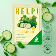 HELP Mask Sheet Cucumber [BERGAMO]