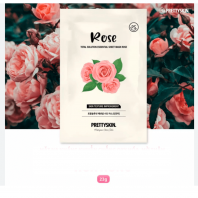 Total Solution Essential Sheet Mask Rose [Prettyskin]