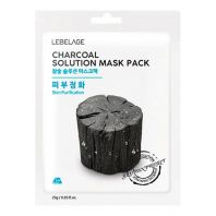 Charcoal Solution Mask Pack [Lebelage]