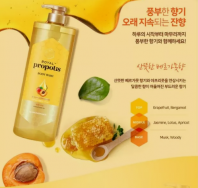 HoneyRop Propolis Apricot Seed Oil Body Wash 1000 ml [Showermate]