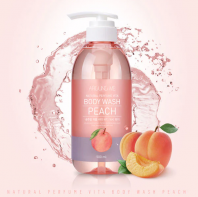 Around Me Natural Perfume Vita Body Wash Peach [Welcos]