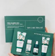 Pine Calming Cica Skin Care Trial Kit [Round Lab]