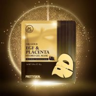 24K Gold EGF & Placenta Hydro Gel Mask [Prettyskin]
