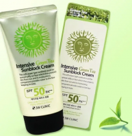 Intensive Green Tea Sunblock Cream [3W CLINIC]