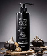 Black Garlic Hair Shampoo & Conditioner 500ml [Dr. Kang]