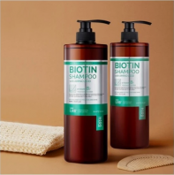 Biotin Shampoo With Amino Acid White Musk 1000 ml [HaaRaz]