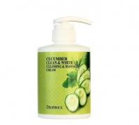 Cucumber Clean&White Cleansing&Massage Cream [Deoproce]